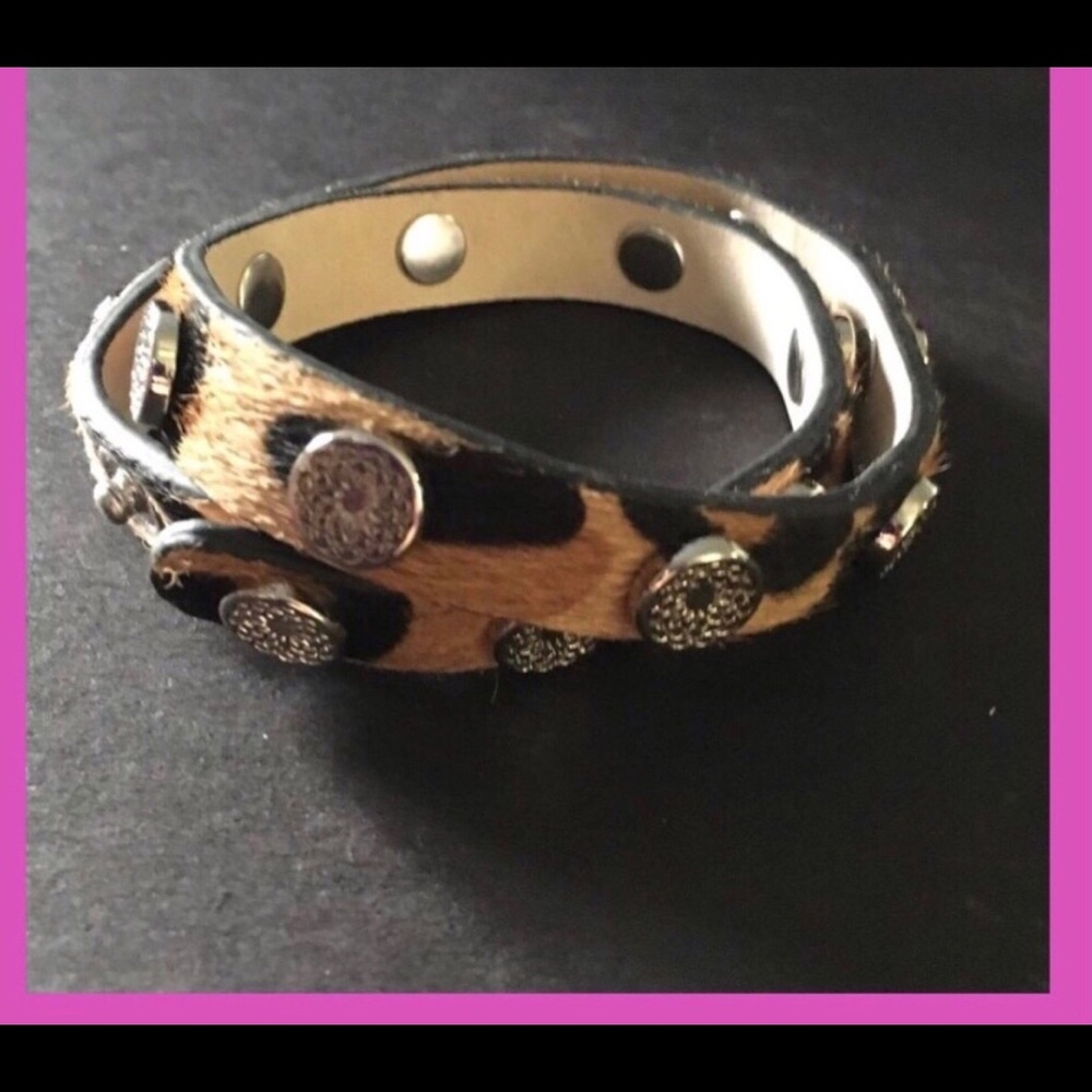 BN Southhill Designs Leopard Wrap Bracelet